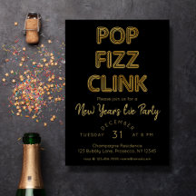 Pop Fizz Clink fête du Nouvel An