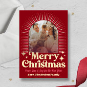 Carte De Vœux En Aluminium Retro Groovy What A Year In Review 12 Photo Arch