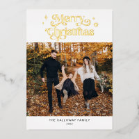 Retro Joyeux Noël Photo