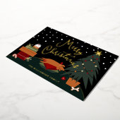 Carte De Vœux En Aluminium Rusty's Christmas Eve personnalisable (Rotation)