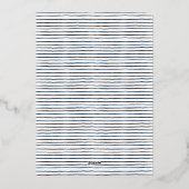 Carte De Vœux En Aluminium Simple script de collage de 4 photos Joyeuses Fête (Verso)