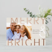 Carte De Vœux En Aluminium Superposition lumineuse | Photo moderne