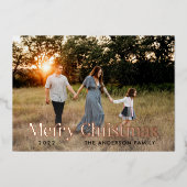 Carte De Vœux En Aluminium Vert sauge moderne élégant botanique aquarelle (Recto)