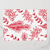 Carte De Vœux En Aluminium VRAI OR Joyeux tout Photo (Verso)