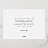 Carte De Vœux En Aluminium Vraiment Naughty Pet Photo Mignonne Noël (Verso)