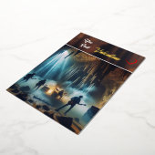 Carte De Vœux En Aluminium You Rock, Valentine flat card (Rotation)