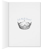 Carte de voeux en argent Miss America - Bravo (Intérieur (Droit))