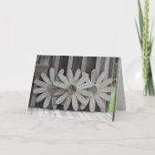 Carte de voeux en bois (Devant)