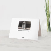 carte de voeux en cristal de quartz (Dos)