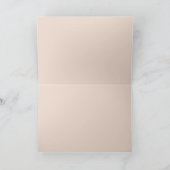 carte de voeux en cristal de quartz (Intérieur)