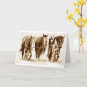 Carte de voeux "En formation" (Fleur jaune)