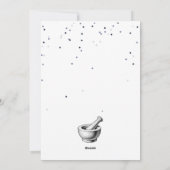 Carte de voeux en Merci rempli d'étoiles pour la p (Dos)