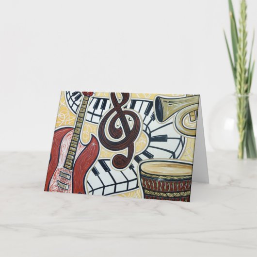 Carte de voeux en mode Tune (Devant)