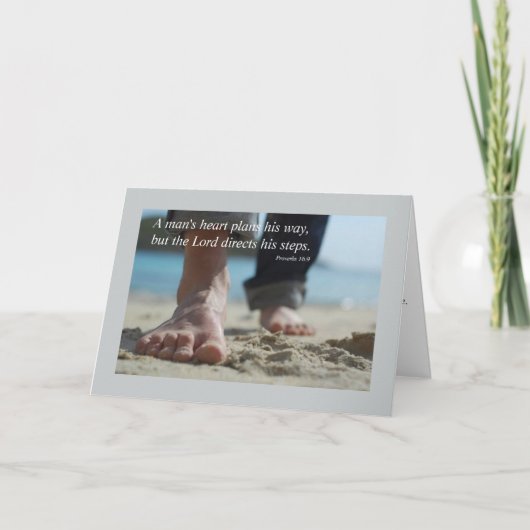 Carte de voeux - Encouragement - La leçon (Devant)