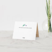 Carte de vœux : Envoi de pensées chaleureuses  (Dos)