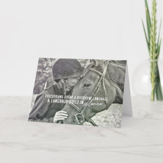 Carte de voeux EQUINE PACT