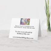 Carte de voeux : "Essence Wheel" (Dos)