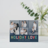 Carte de vœux et carte postale éditable COULEUR Lo (Debout devant)