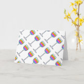 CARTE DE VŒUX ET CARTES DE NOTES ART VIN (Fleur jaune)