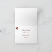 Carte de voeux et de Noël cardinal (Intérieur)