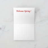 Carte de voeux et de notes pour les émeutes de cou (Intérieur)