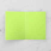 Carte de voeux étrangère (Intérieur)