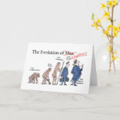 Carte de voeux Evolution des avocats (Fleur jaune)