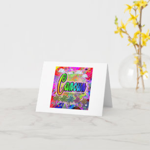 Carte de voeux Express de Cancun Vista