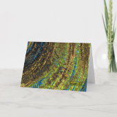 Carte de voeux - F1394 "Coucher de soleil Van Gogh (Dos)