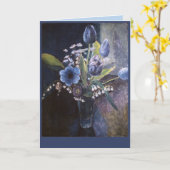 Carte de voeux F C Frieseke (Fleur jaune)