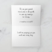 Carte de voeux factice (Intérieur)