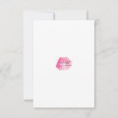 Carte de voeux Fairy Flat Anniversaire (Dos)