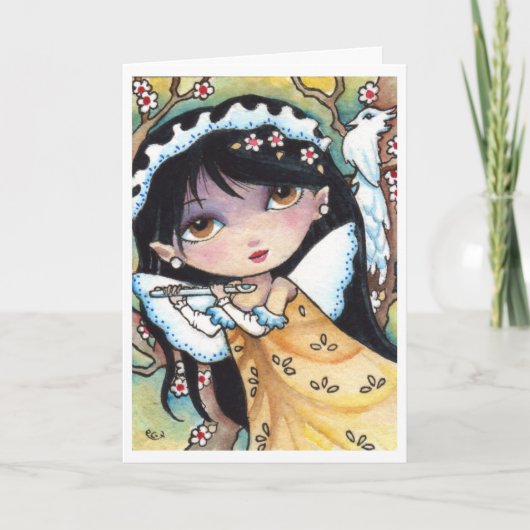 Carte de voeux Fairy Flute (Devant)