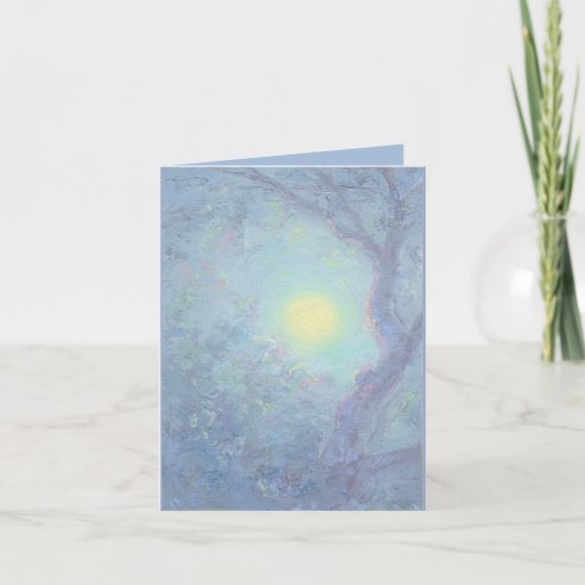 Carte de voeux Fairy Moon (Devant)