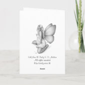 Carte de voeux Fairy Ssh Now (Dos)