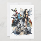 Carte de voeux Fairytale collage (Devant)