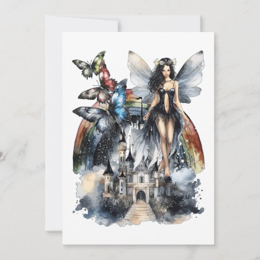 Carte de voeux Fairytale collage (Devant)