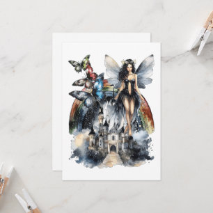 Carte de voeux Fairytale collage