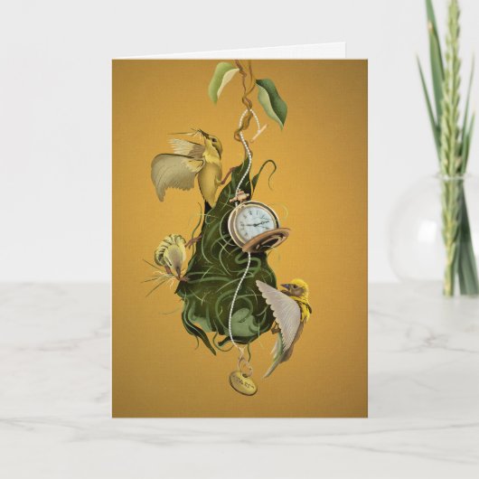 Carte de vœux faite avec amour (Devant)