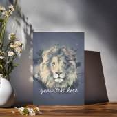 Carte de voeux faite sur commande COSMIQUE du ROI