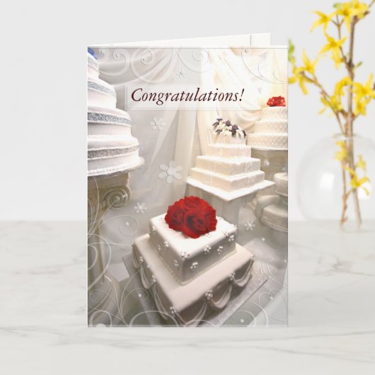 Carte de voeux faite sur commande de félicitations (Fleur jaune)