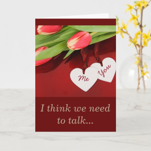 Carte de voeux FAITE SUR COMMANDE de immense (Fleur jaune)