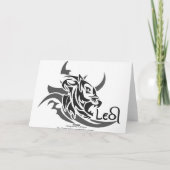 Carte de voeux faite sur commande de tatouage (Dos)