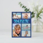 Carte de vœux familiale multi-photo pour le Nouvel (Debout devant)