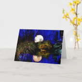 Carte de vœux fantastique (Fleur jaune)