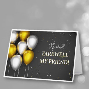 Carte de voeux Farwell Friend