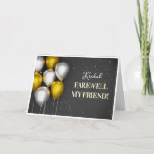 Carte de voeux Farwell Friend (Devant)