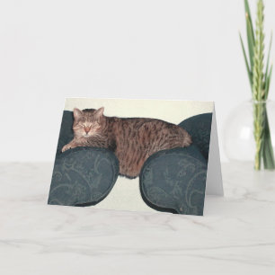 Carte de voeux Fat Cat Wild Bill