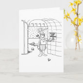 Carte de voeux "Félicitations Nouveau Travail" (Fleur jaune)