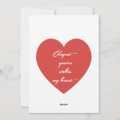 Carte de vœux – " Félicitations, vous avez volé mo (Dos)